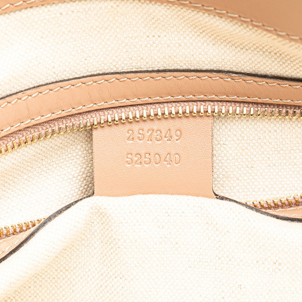 グッチ GGキャンバス メイフェア トートバッグ ショルダーバッグ 2WAY 257349 ベージュ ピンクベージュ キャンバス レザー レディース GUCCI 【中古】