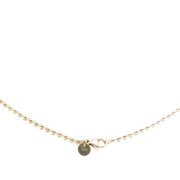 ティファニー リターントゥ オーバル ドッグタグ ネックレス シルバー SV925 シルバー レディース TIFFANY&Co. 【中古】