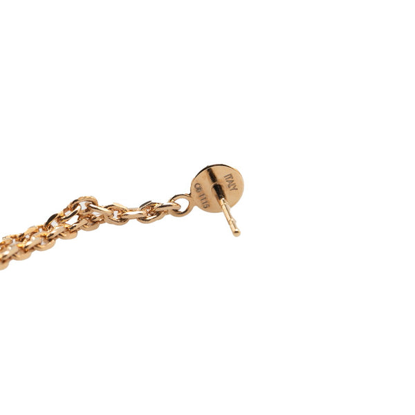 ルイ ヴィトン ブックル ドレイユ パンダン ギャンブル ピアス M65179 ゴールド マルチカラー メッキ レディース LOUIS VUITTON 【中古】