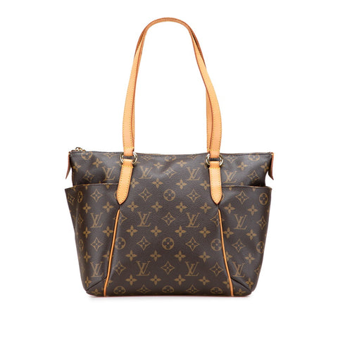 ルイ ヴィトン モノグラム トータリーPM ハンドバッグ ワンショルダーバッグ M56688 ブラウン PVC レザー レディース LOUIS VUITTON 【中古】