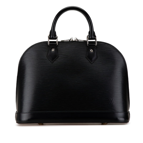 ルイ ヴィトン エピ アルマPM ハンドバッグ M52142 ノワール ブラック レザー レディース LOUIS VUITTON 【中古】