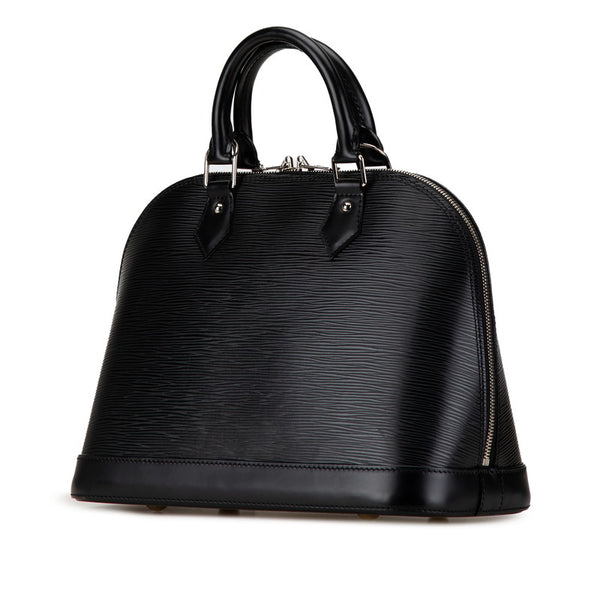 ルイ ヴィトン エピ アルマPM ハンドバッグ M52142 ノワール ブラック レザー レディース LOUIS VUITTON 【中古】