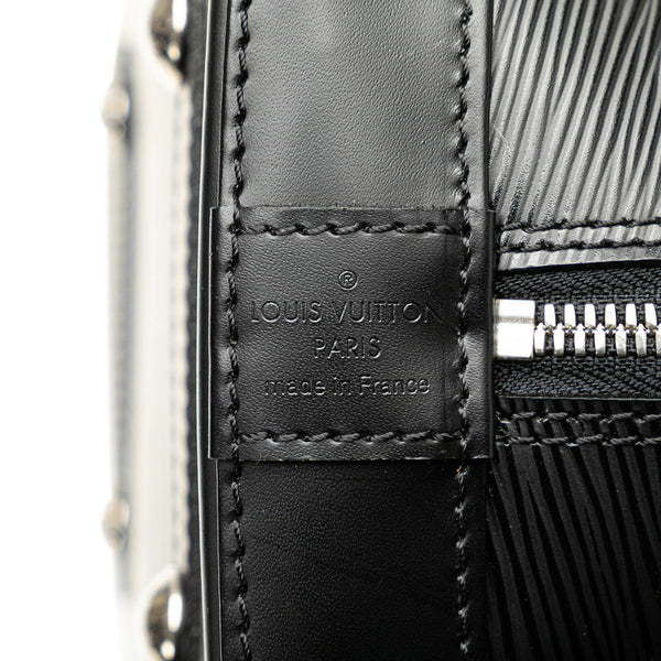 ルイ ヴィトン エピ アルマPM ハンドバッグ M52142 ノワール ブラック レザー レディース LOUIS VUITTON 【中古】