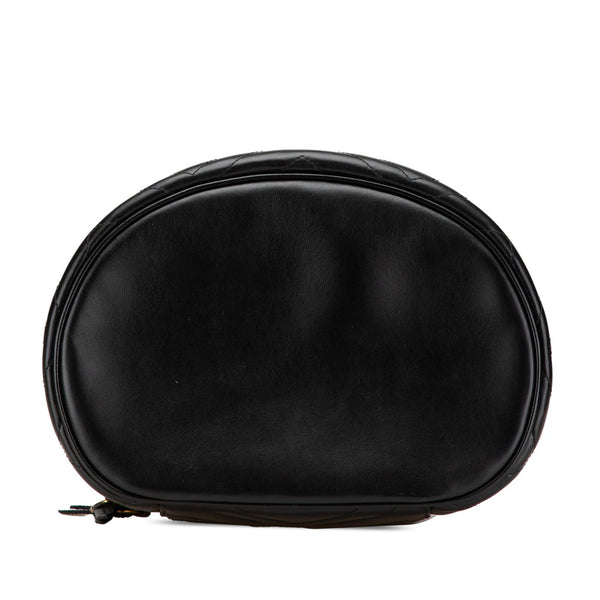 グッチ GGマーモント バニティバッグ 609340 ブラック レザー レディース GUCCI 【中古】