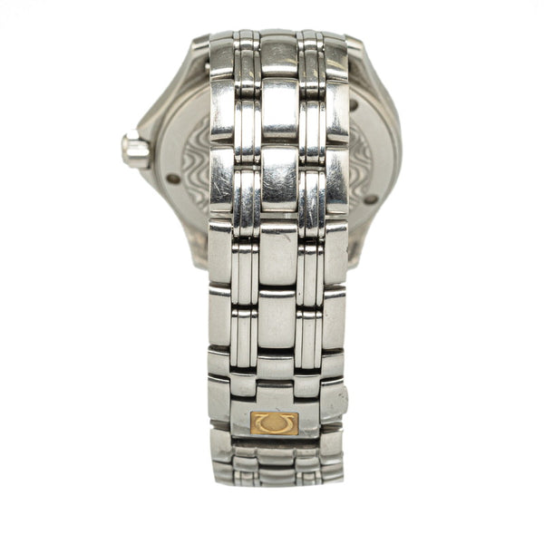 オメガ シーマスター 120 腕時計 2511.81 クオーツ ネイビー文字盤 ステンレススチール メンズ OMEGA 【中古】