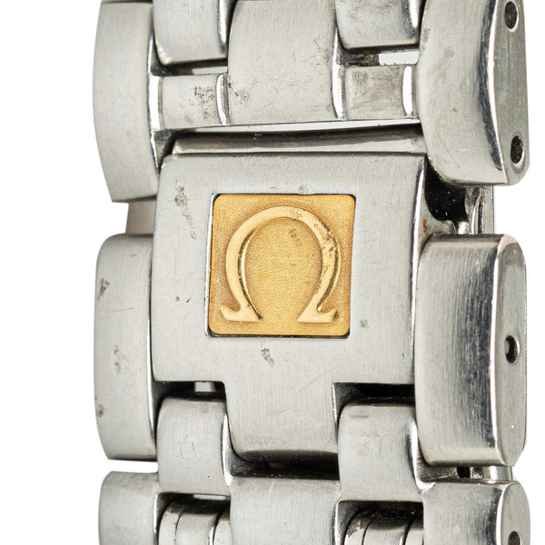 オメガ シーマスター 120 腕時計 2511.81 クオーツ ネイビー文字盤 ステンレススチール メンズ OMEGA 【中古】