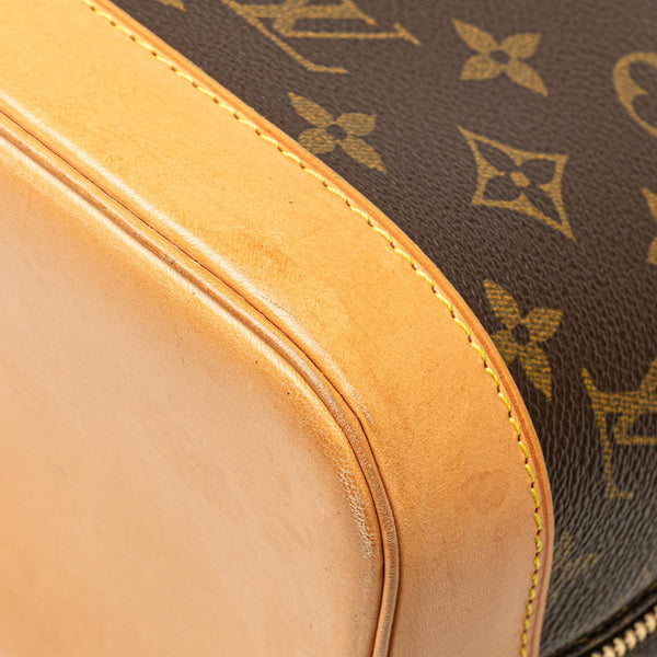 ルイ ヴィトン モノグラム アルマPM ハンドバッグ M51130 ブラウン PVC レザー レディース LOUIS VUITTON 【中古】