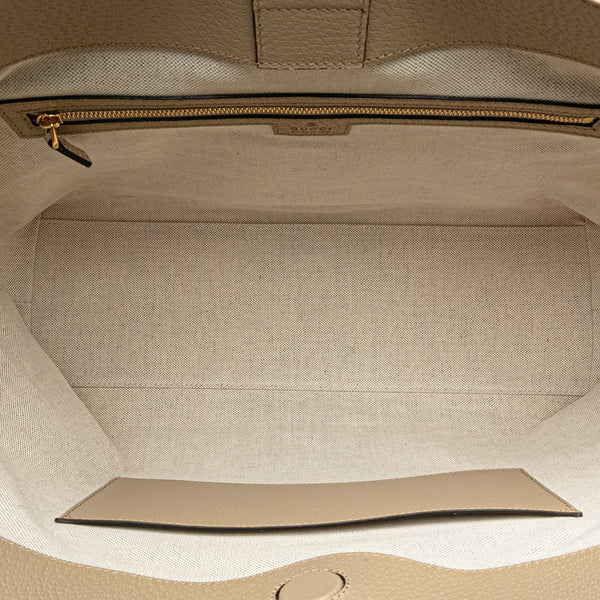 グッチ GGスプリーム オフディア ミディアム トートバッグ 631685 ベージュ マルチカラー PVC レザー レディース GUCCI 【中古】