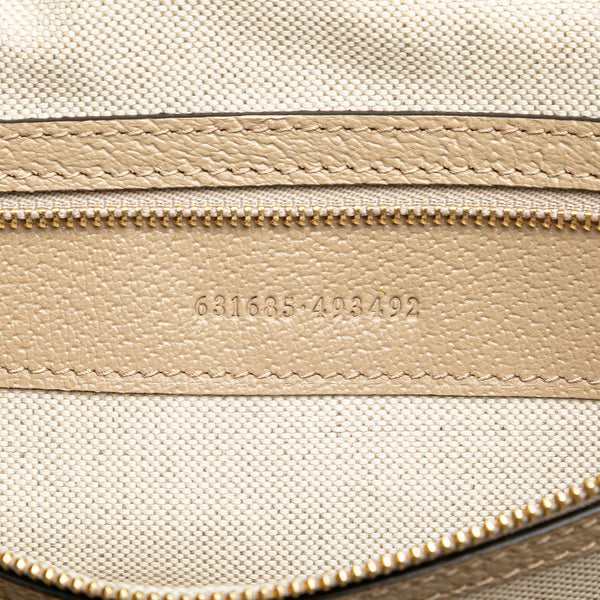 グッチ GGスプリーム オフディア ミディアム トートバッグ 631685 ベージュ マルチカラー PVC レザー レディース GUCCI 【中古】