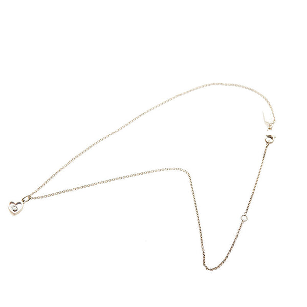 コーチ ハート ネックレス SV925 シルバー レディース COACH 【中古】