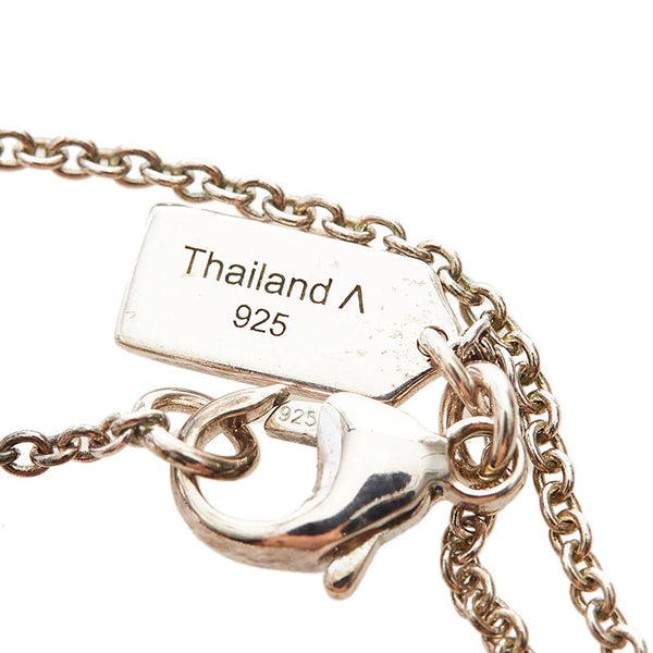 コーチ ハート ネックレス SV925 シルバー レディース COACH 【中古】