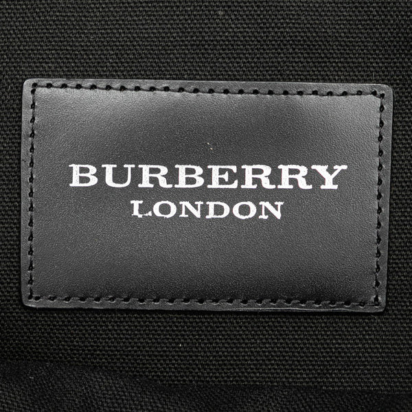 バーバリー ワンショルダーバッグ ハンドバッグ ブラック レザー レディース BURBERRY 【中古】
