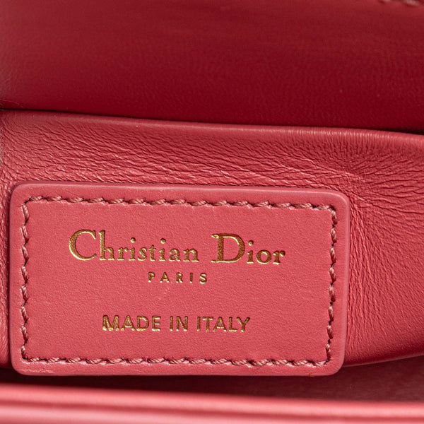 ディオール 30 モンテーニュ ショルダーバッグ ピンク レザー レディース Dior 【中古】