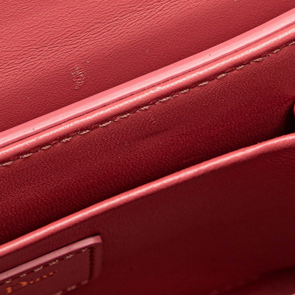 ディオール 30 モンテーニュ ショルダーバッグ ピンク レザー レディース Dior 【中古】