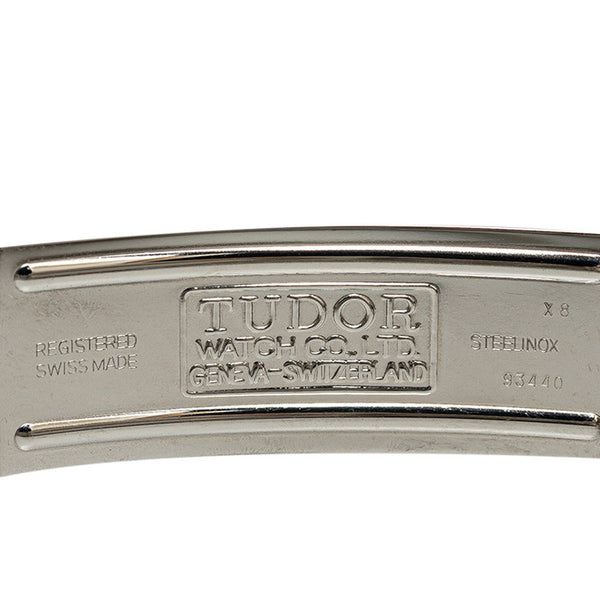 チュードル ハイドロノート 腕時計 85190 自動巻き ブラック文字盤 ステンレススチール メンズ TUDOR 【中古】