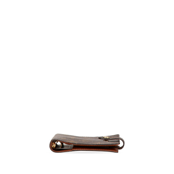 ルイ ヴィトン モノグラム アジェンダPM 手帳カバー R20005 ブラウン PVC レザー レディース LOUIS VUITTON 【中古】