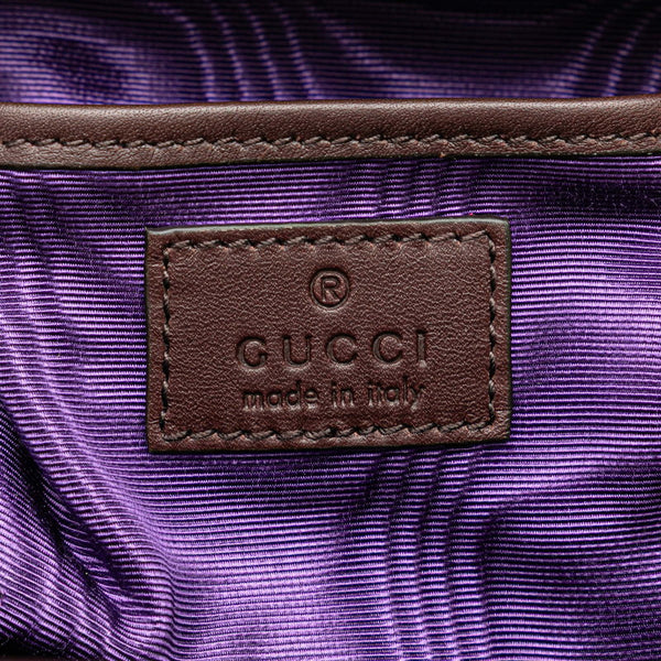 グッチ GGスプリーム オフィディア ショルダーバッグ ハンドバッグ 2WAY 726428 ブラウン ベージュ PVC レザー レディース GUCCI 【中古】