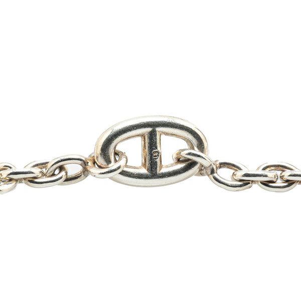 エルメス シェーヌダンクル ファランドール ブレスレット SV925 シルバー レディース HERMES 【中古】