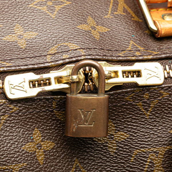 ルイ ヴィトン モノグラム キーポル50 ボストンバッグ トラベルバッグ M41426 ブラウン PVC レザー レディース LOUIS VUITTON 【中古】