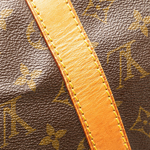 ルイ ヴィトン モノグラム キーポル50 ボストンバッグ トラベルバッグ M41426 ブラウン PVC レザー レディース LOUIS VUITTON 【中古】