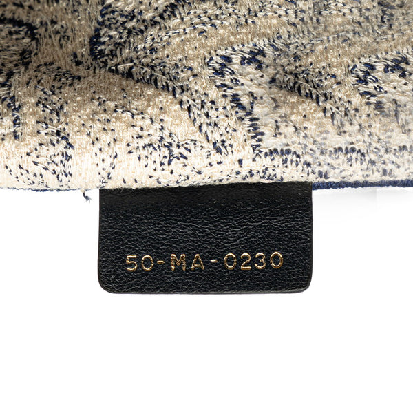 ディオール キャサリン リバース トワル ドゥ ジュイ エンブロイダリー トートバッグ ホワイト ネイビー キャンバス レディース Dior 【中古】