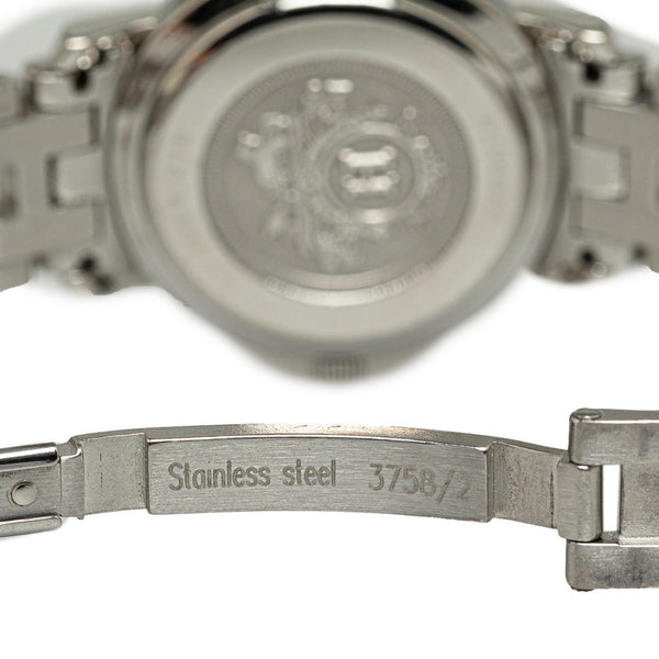 エルメス クリッパー 腕時計 CL4.210 クオーツ ピンク文字盤 ステンレススチール レディース HERMES 【中古】