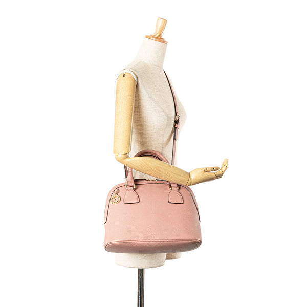 グッチ インターロッキングG ハンドバッグ ショルダーバッグ 2WAY 449662 ピンク レザー レディース GUCCI 【中古】