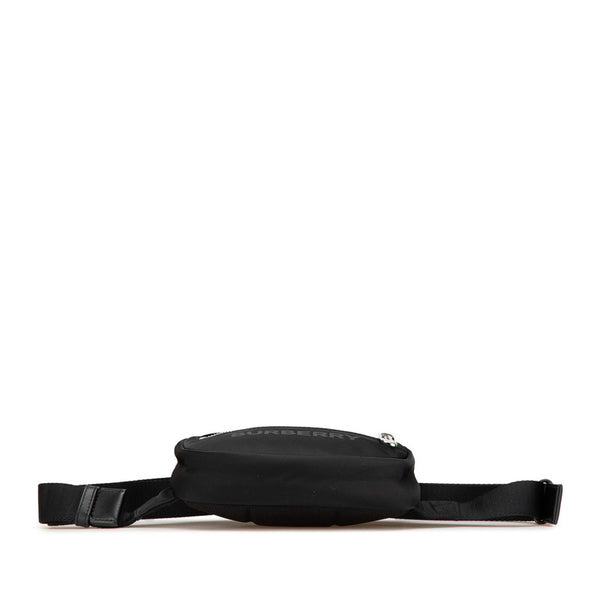 バーバリー ウエストバッグ ボディバッグ 8052887 ブラック ナイロン レディース BURBERRY 【中古】