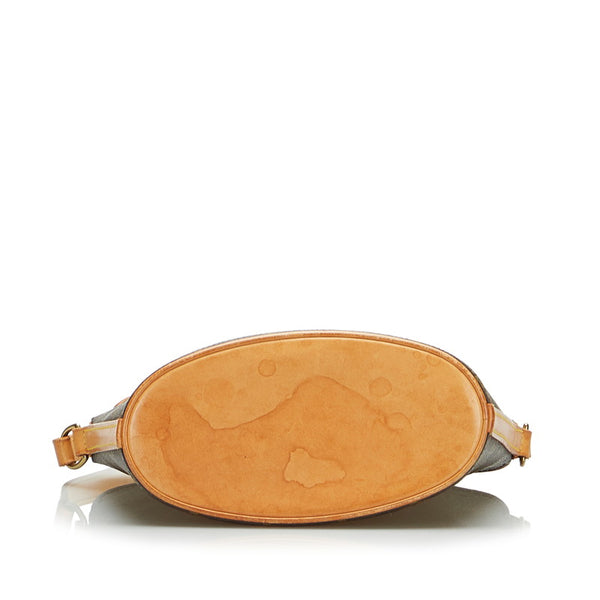 ルイ ヴィトン モノグラム ドルーオ 斜め掛け ショルダーバッグ M51290 ブラウン PVC レザー レディース LOUIS VUITTON 【中古】