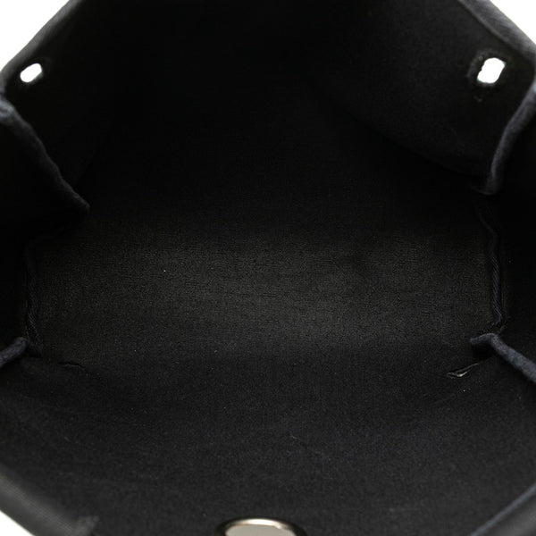 エルメス エールバッグ アドPM リュック バックパック ハンドバッグ 2WAY ブラック トワルオフィシエ レザー レディース HERMES 【中古】