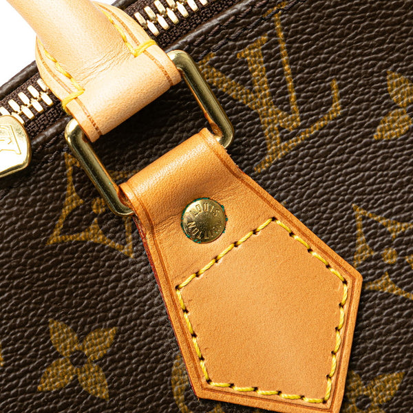 ルイ ヴィトン モノグラム アルマ ハンドバッグ M51130 ブラウン PVC レザー レディース LOUIS VUITTON 【中古】