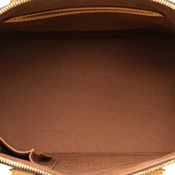 ルイ ヴィトン モノグラム アルマ ハンドバッグ M51130 ブラウン PVC レザー レディース LOUIS VUITTON 【中古】