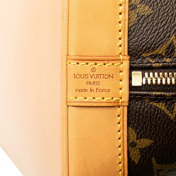 ルイ ヴィトン モノグラム アルマ ハンドバッグ M51130 ブラウン PVC レザー レディース LOUIS VUITTON 【中古】