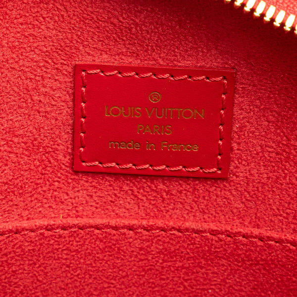 ルイ ヴィトン エピ ジャスミン ハンドバッグ M52087 カスティリアンレッド レザー レディース LOUIS VUITTON 【中古】