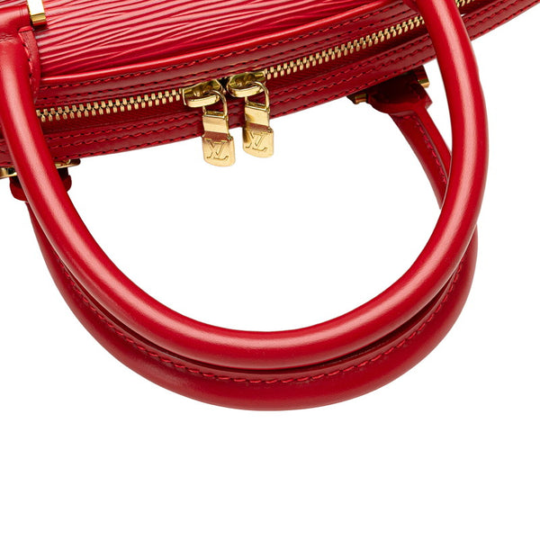 ルイ ヴィトン エピ ジャスミン ハンドバッグ M52087 カスティリアンレッド レザー レディース LOUIS VUITTON 【中古】