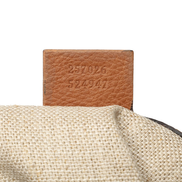 グッチ マラケシュ タッセル ワンショルダーバッグ 257026 ブラウン レザー レディース GUCCI 【中古】