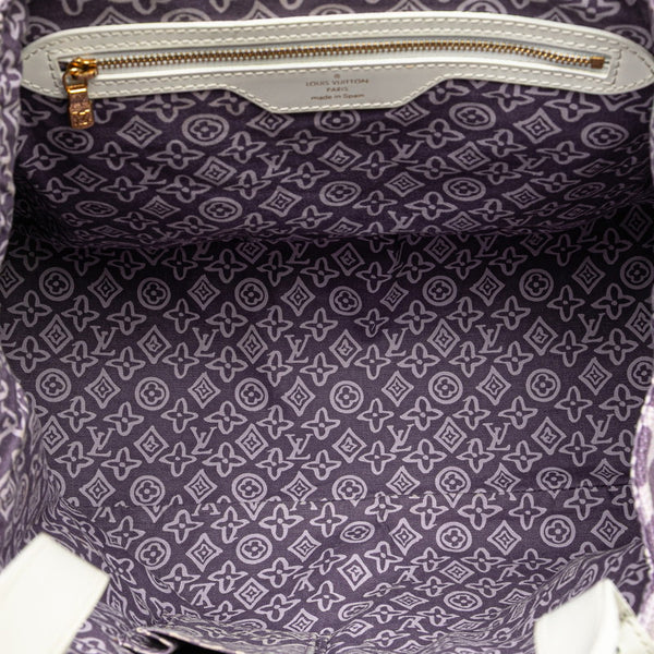 ルイ ヴィトン モノグラム タイシエンヌPM トートバッグ M95680 パープル リラ キャンバス レザー レディース LOUIS VUITTON 【中古】