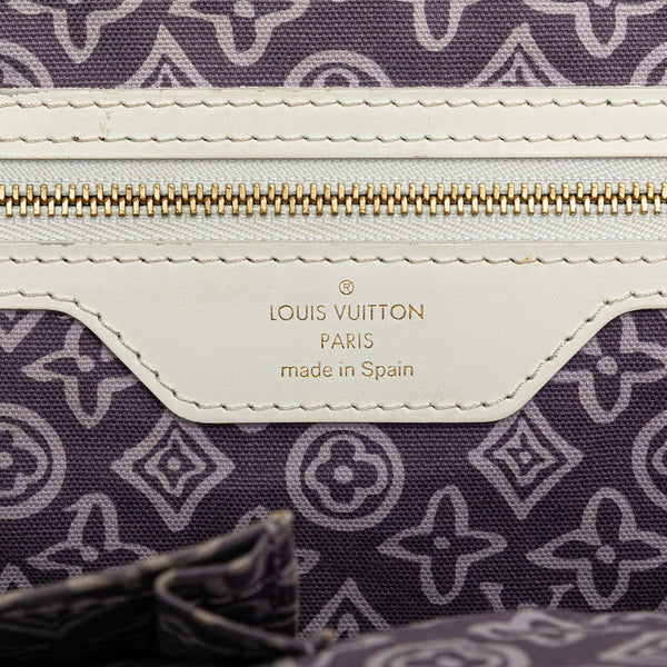 ルイ ヴィトン モノグラム タイシエンヌPM トートバッグ M95680 パープル リラ キャンバス レザー レディース LOUIS VUITTON 【中古】