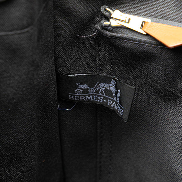 エルメス フールトゥPM ハンドバッグ トートバッグ グレー キャンバス レディース HERMES 【中古】