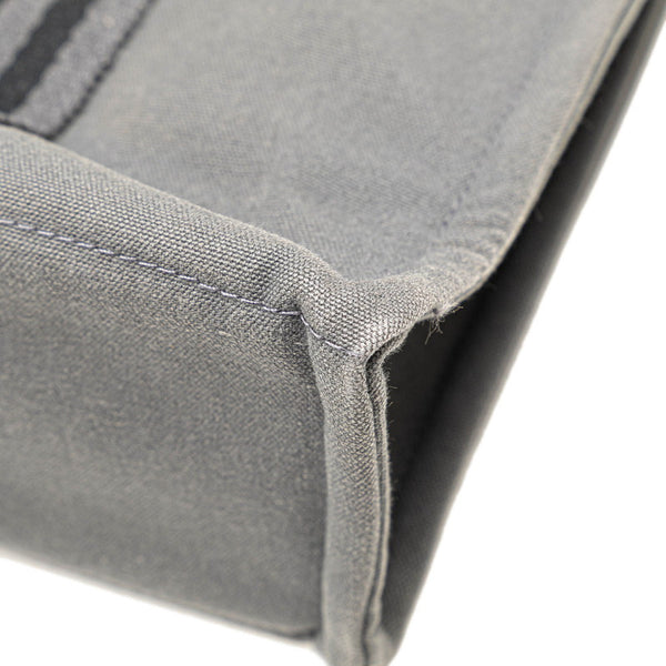 エルメス フールトゥPM ハンドバッグ トートバッグ グレー キャンバス レディース HERMES 【中古】