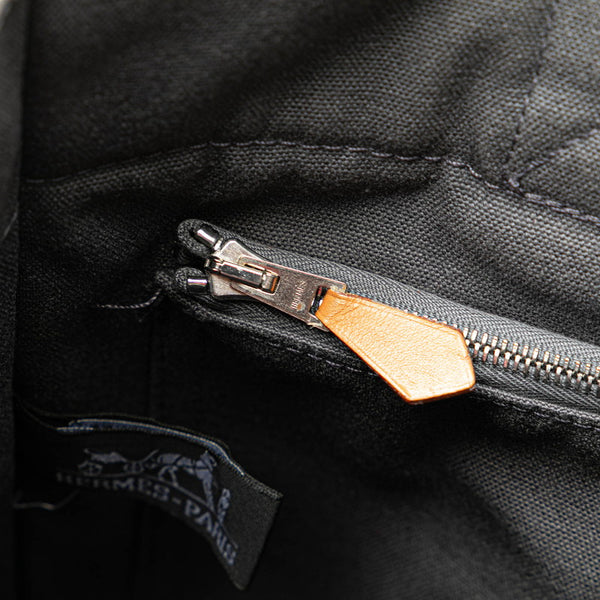 エルメス フールトゥPM ハンドバッグ トートバッグ グレー キャンバス レディース HERMES 【中古】