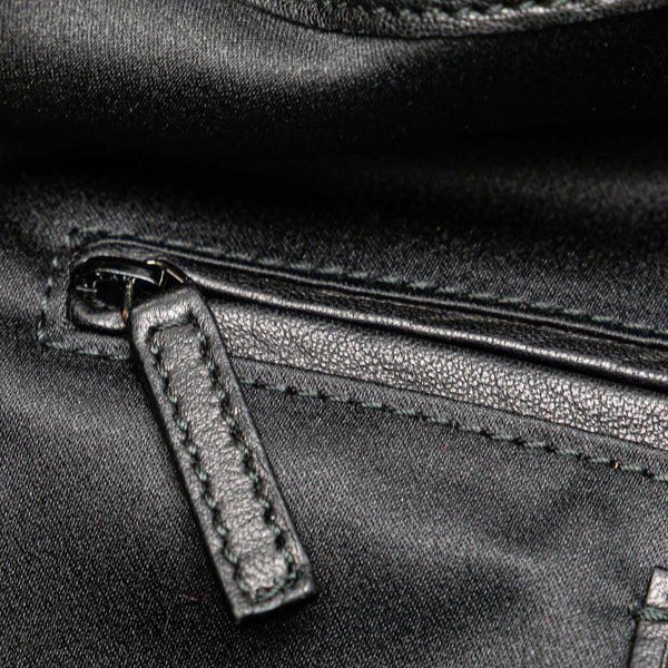 サンローラン ローディ ハンドバッグ ワンショルダーバッグ 228840 ブラック レザー レディース SAINT LAURENT 【中古】