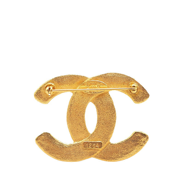 シャネル ヴィンテージ ココマーク ブローチ ゴールド メッキ レディース CHANEL 【中古】