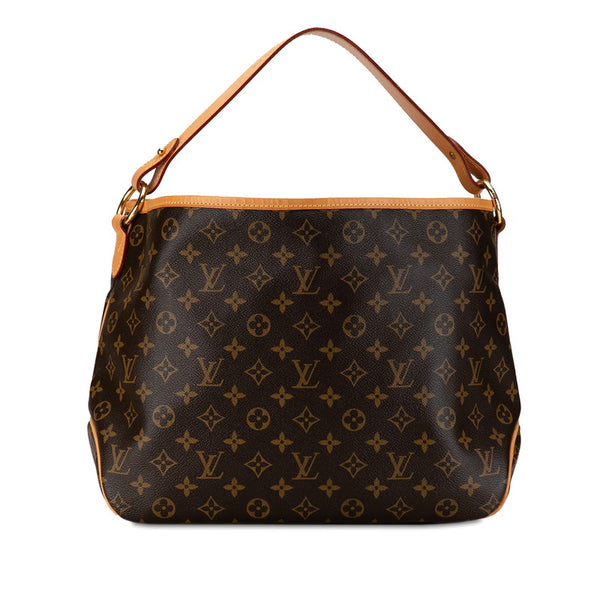 ルイ ヴィトン モノグラム ディライトフルMM ワンショルダーバッグ M40353 ブラウン PVC レザー レディース LOUIS VUITTON 【中古】