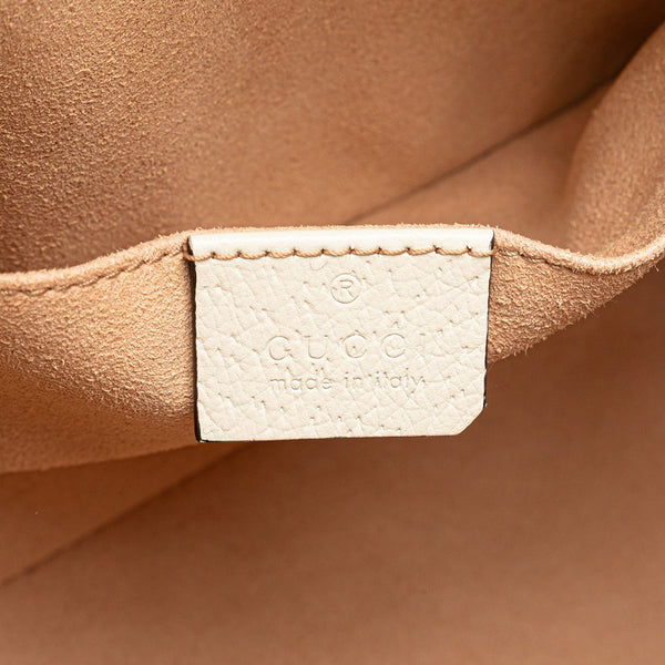 グッチ オフィディア シェリーライン フローラ 斜め掛け ショルダーバッグ 499621 ベージュ マルチカラー PVC レザー レディース GUCCI 【中古】