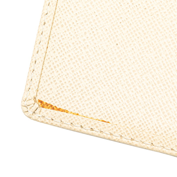 ルイ ヴィトン ダミエ アズール ポルト フォイユ コアラ 三つ折り財布 N60013 ホワイト PVC レディース LOUIS VUITTON 【中古】