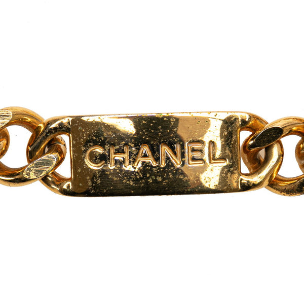 シャネル 31 RUE CAMBON カンボン  チェーンベルト ゴールド メッキ レディース CHANEL 【中古】