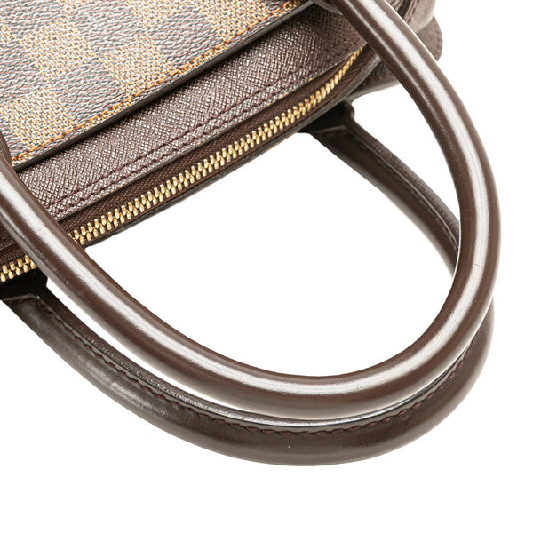 ルイ ヴィトン ダミエ トリアナ ハンドバッグ トートバッグ N51155 ブラウン PVC レザー レディース LOUIS VUITTON 【中古】