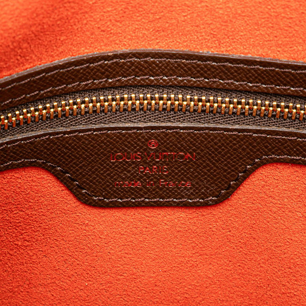 ルイ ヴィトン ダミエ トリアナ ハンドバッグ トートバッグ N51155 ブラウン PVC レザー レディース LOUIS VUITTON 【中古】