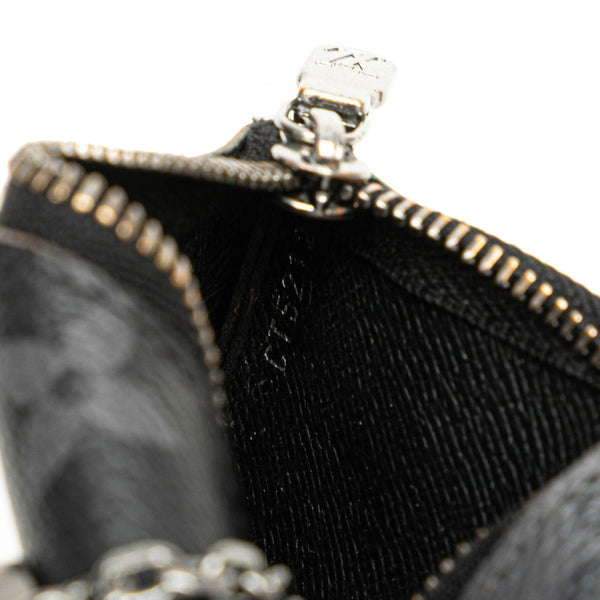 ルイ ヴィトン モノグラム エクリプス ポシェット クレ リバース コインケース M80905 グレー ブラック PVC メンズ LOUIS VUITTON 【中古】